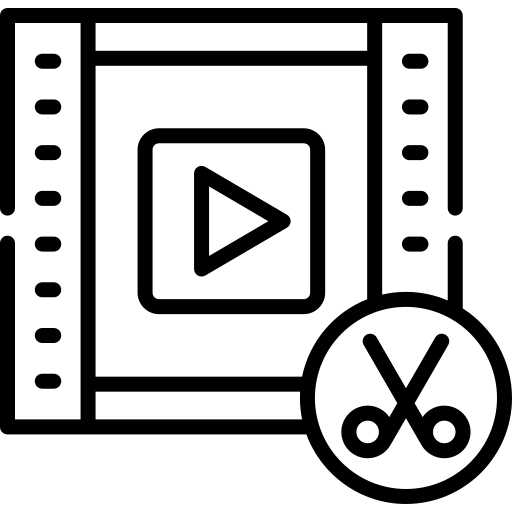 Icone montage vidéo
